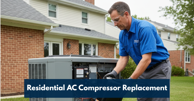 Residential AC Compressor Replacement in Bloomfield Hills