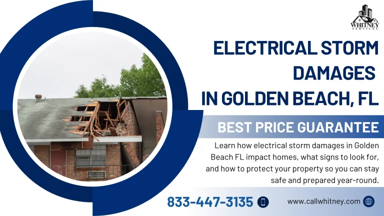 Electrical Storm Damages In Golden Beach, Fl