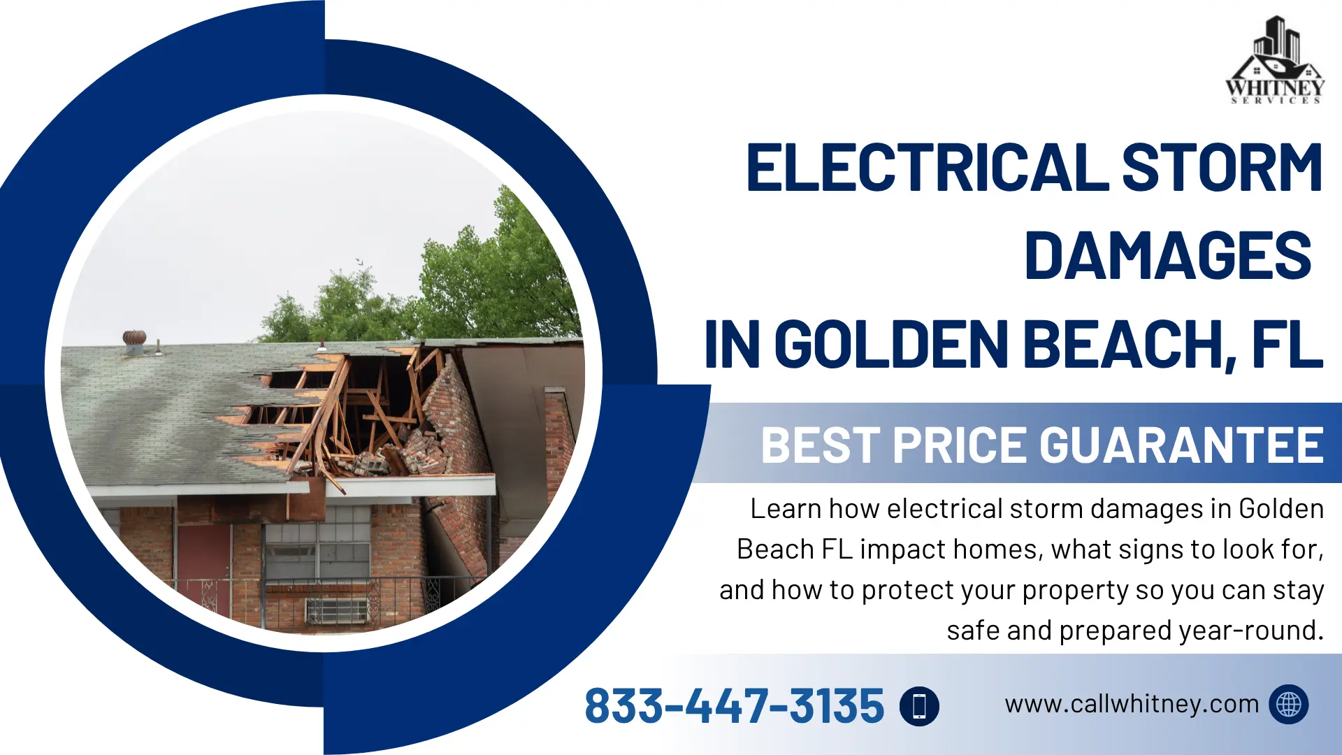 Electrical Storm Damages In Golden Beach, Fl