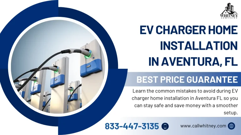 Ev Charger Home Installation In Aventura, Fl