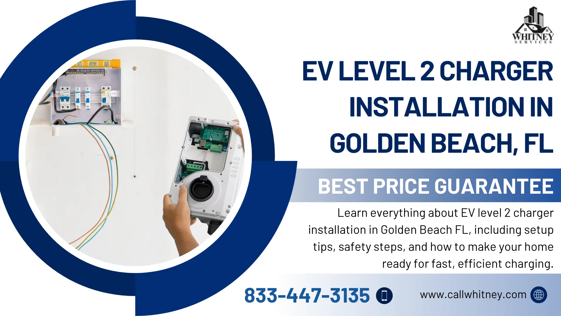 Ev Level 2 Charger Installation In Golden Beach