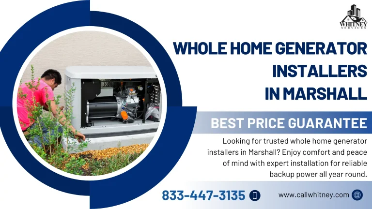Whole Home Generator Installers in Marshall | Best Price