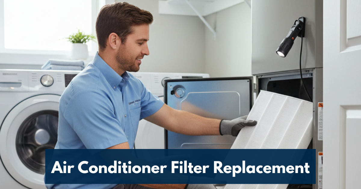 Air Conditioner Filter Replacement