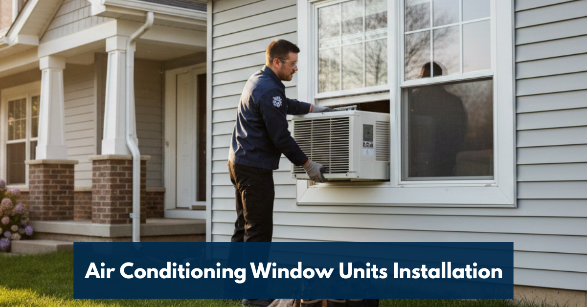 Air Conditioning Window Units Installation
