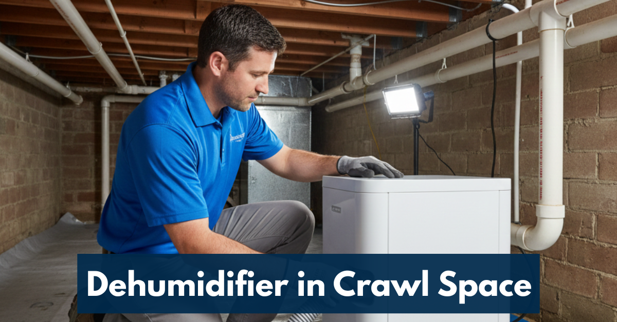 Dehumidifier In Crawl Space