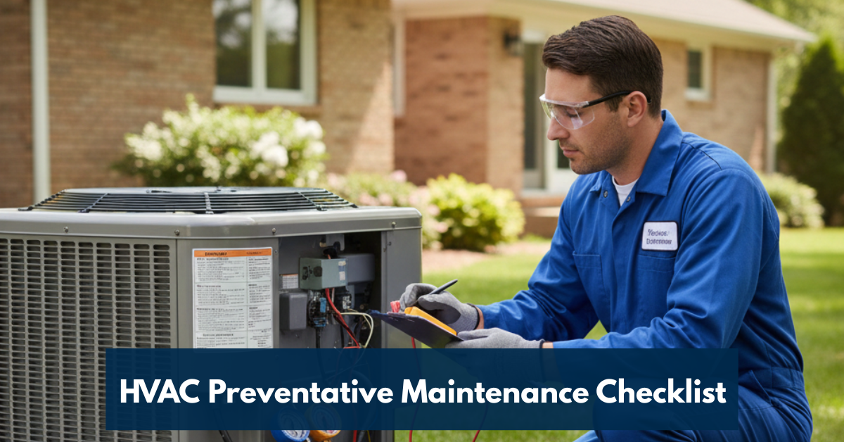 Hvac Preventative Maintenance Checklist