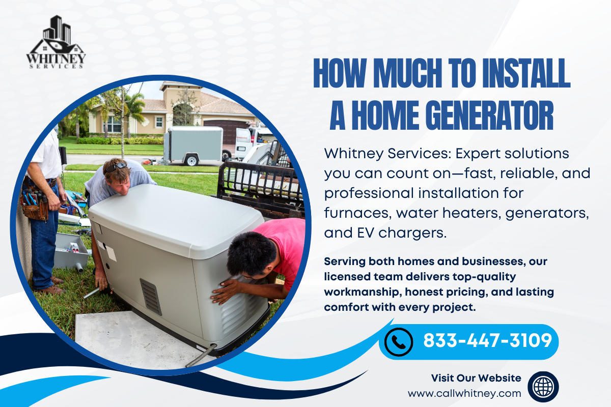Generator Install Quote How Much to Install a Home Generator