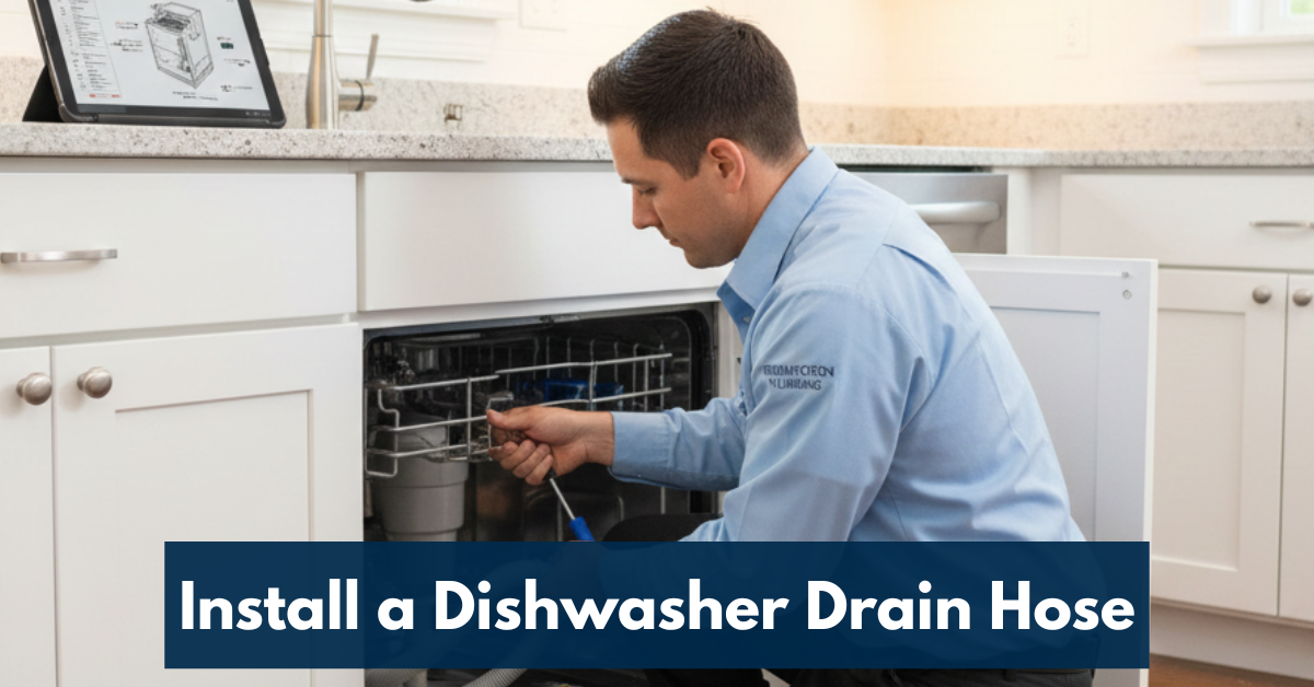 Install A Dishwasher Drain Hose
