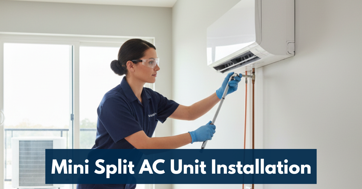 Mini Split Ac Unit Installation