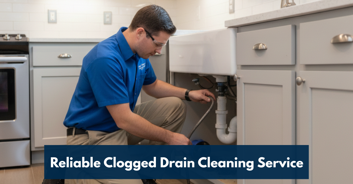 Reliable Clogged Drain Cleaning Service