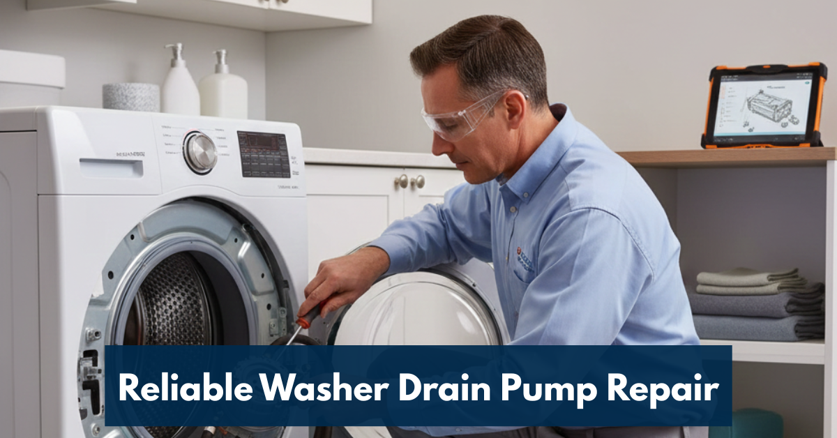 Reliable Washer Drain Pump Repair