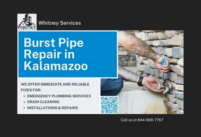 Burst Pipe Repair In Kalamazoo
