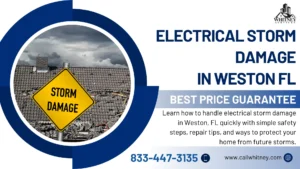 Electrical Storm Damage In Weston, Fl