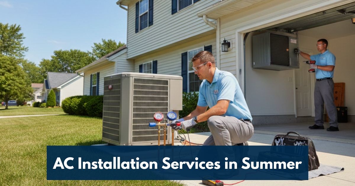 Ac Installation Services In Summer