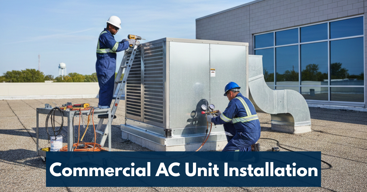 Commercial Ac Unit Installation (1)