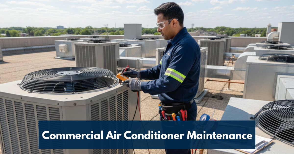 Commercial Air Conditioner Maintenance (2)