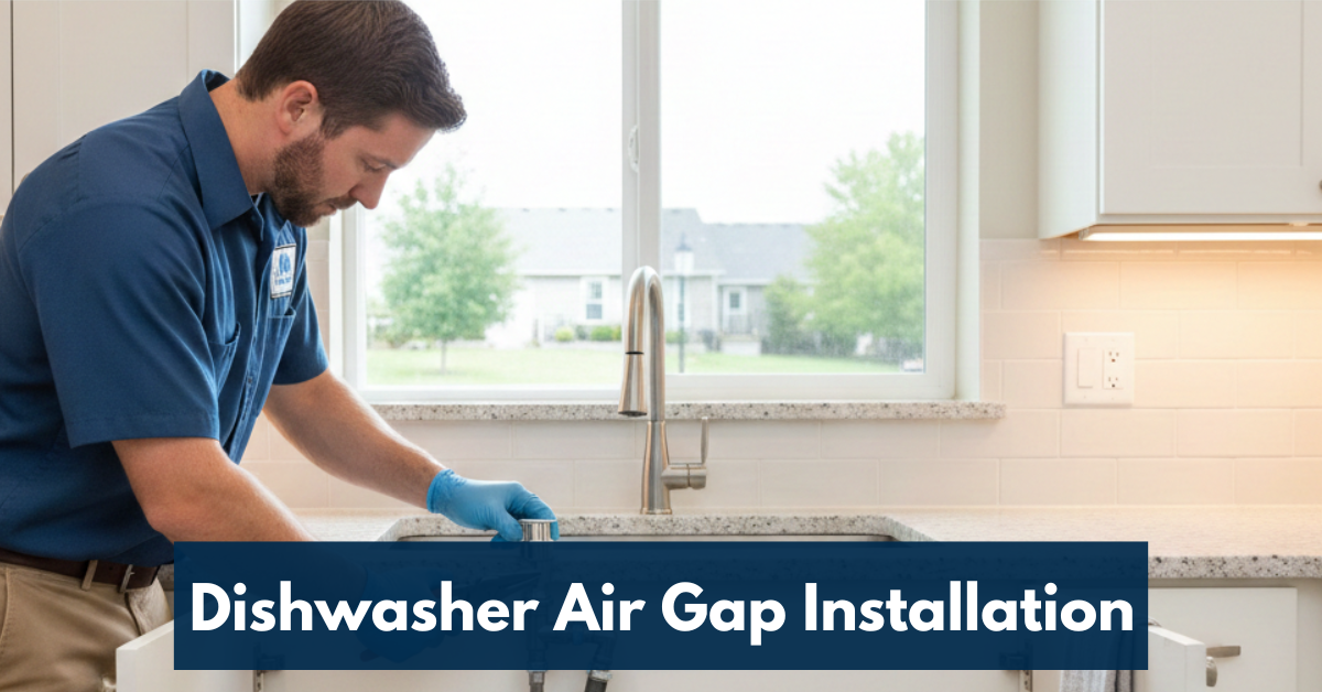 Dishwasher Air Gap Installation (3)