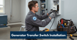 Generator Transfer Switch Installation (3)
