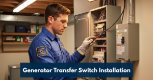 Generator Transfer Switch Installation (4)