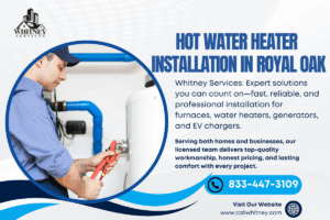 Hot Water Heater Installation In Royal Oak
