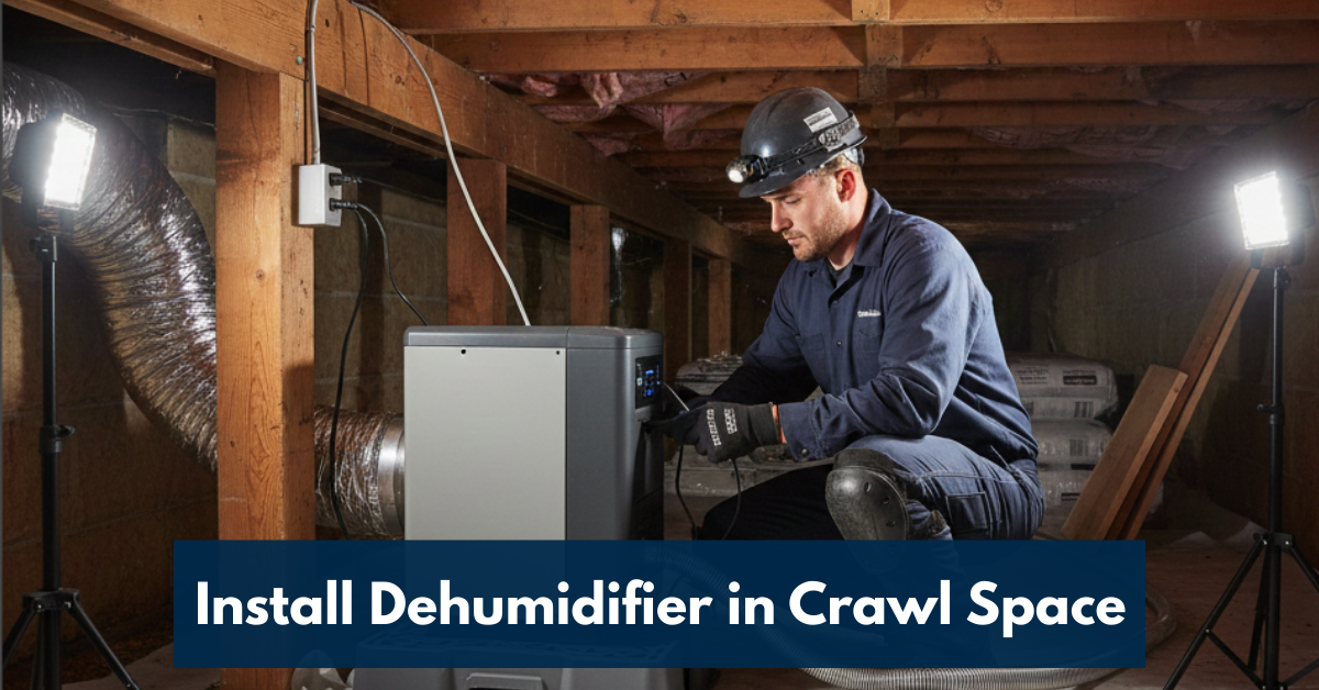 Install Dehumidifier In Crawl Space
