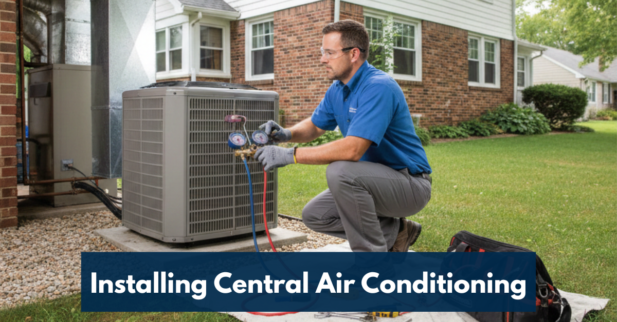 Installing Central Air Conditioning