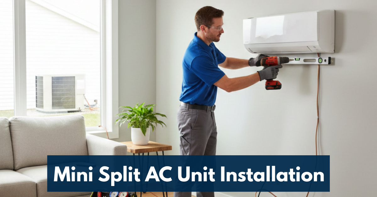 Mini Split Ac Unit Installation (2)