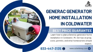 Generac Generator Home Installation In Coldwater