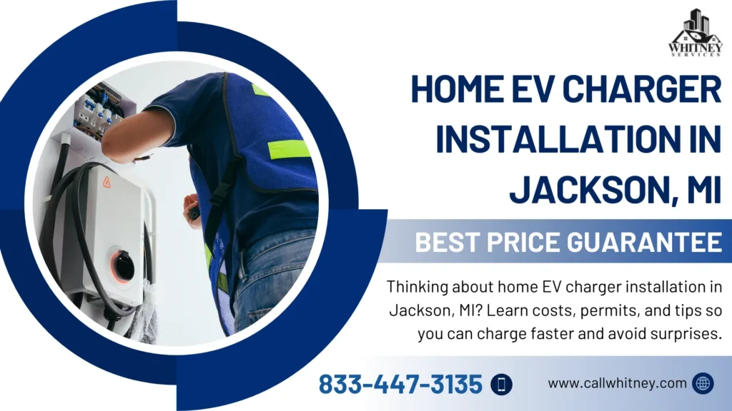 Home Ev Charger Installation In Jackson, Mi