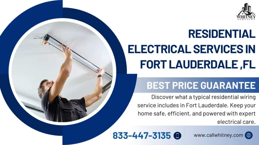 Residential Electrical Services In Fort Lauderdale, Fl