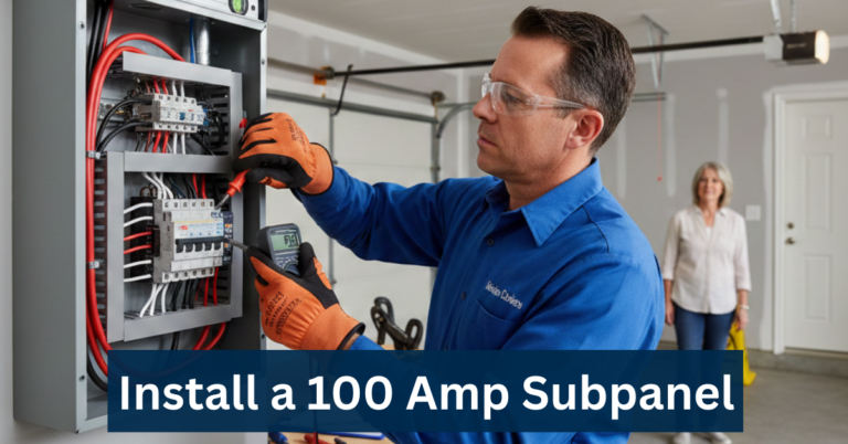 Install A 100 Amp Subpanel