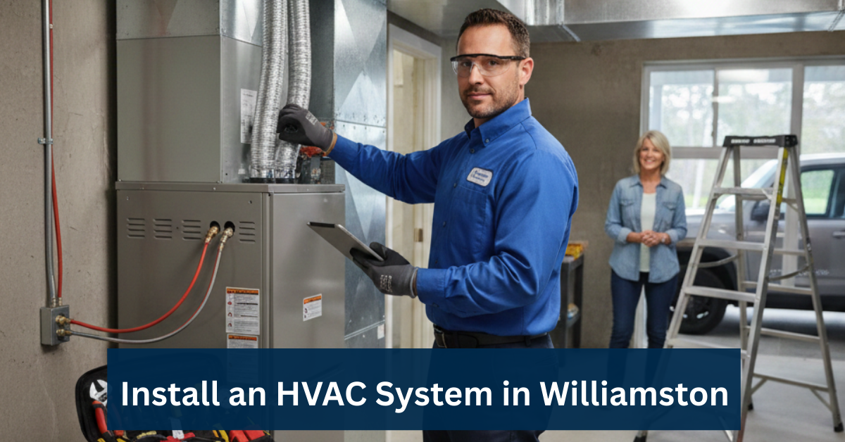 Install An Hvac System In Williamston
