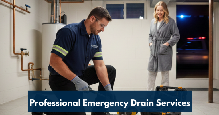 Emergency Drain Services in Williamston Available 24/7