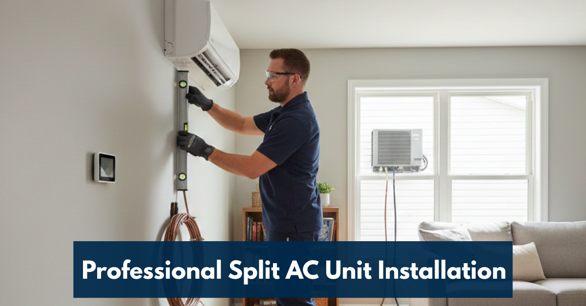 Professional Split Ac Unit Installation