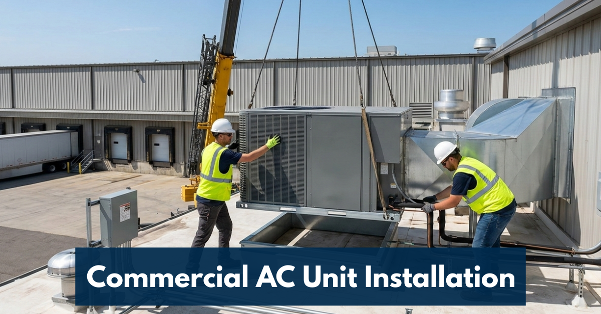 Commercial Ac Unit Installation (3)