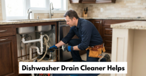 Dishwasher Drain Cleaner Helps