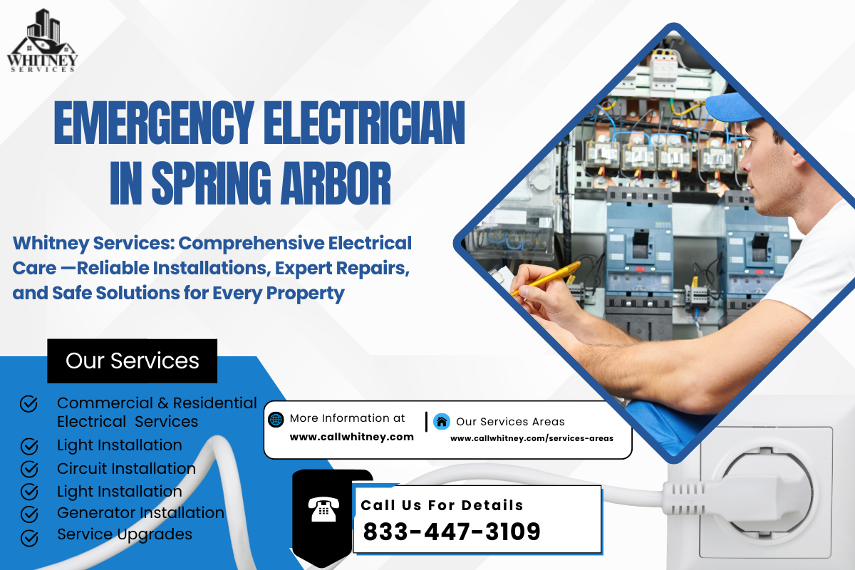 Emergency Electrician In Spring Arbor