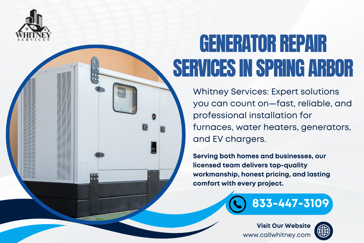 Generator Repair Services In Spring Arbor