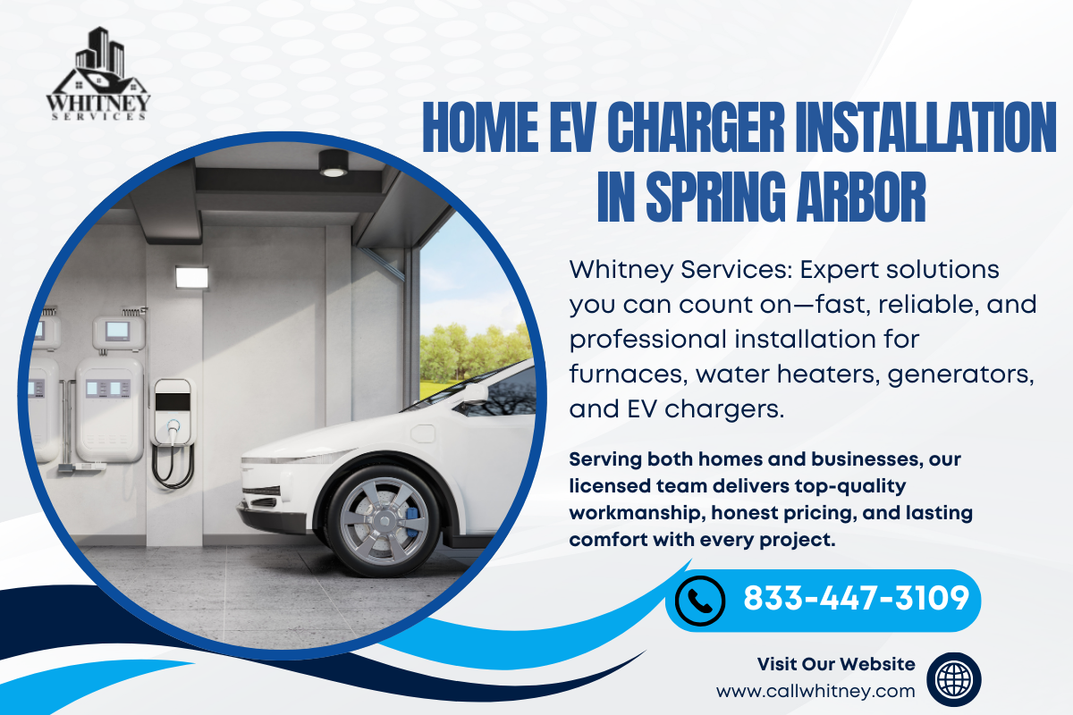 Home Ev Charger Installation In Spring Arbor