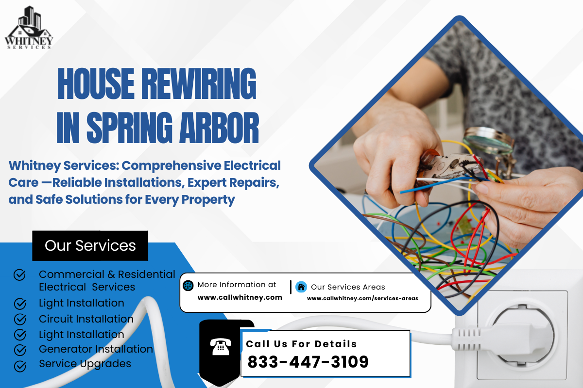 House Rewiring In Spring Arbor