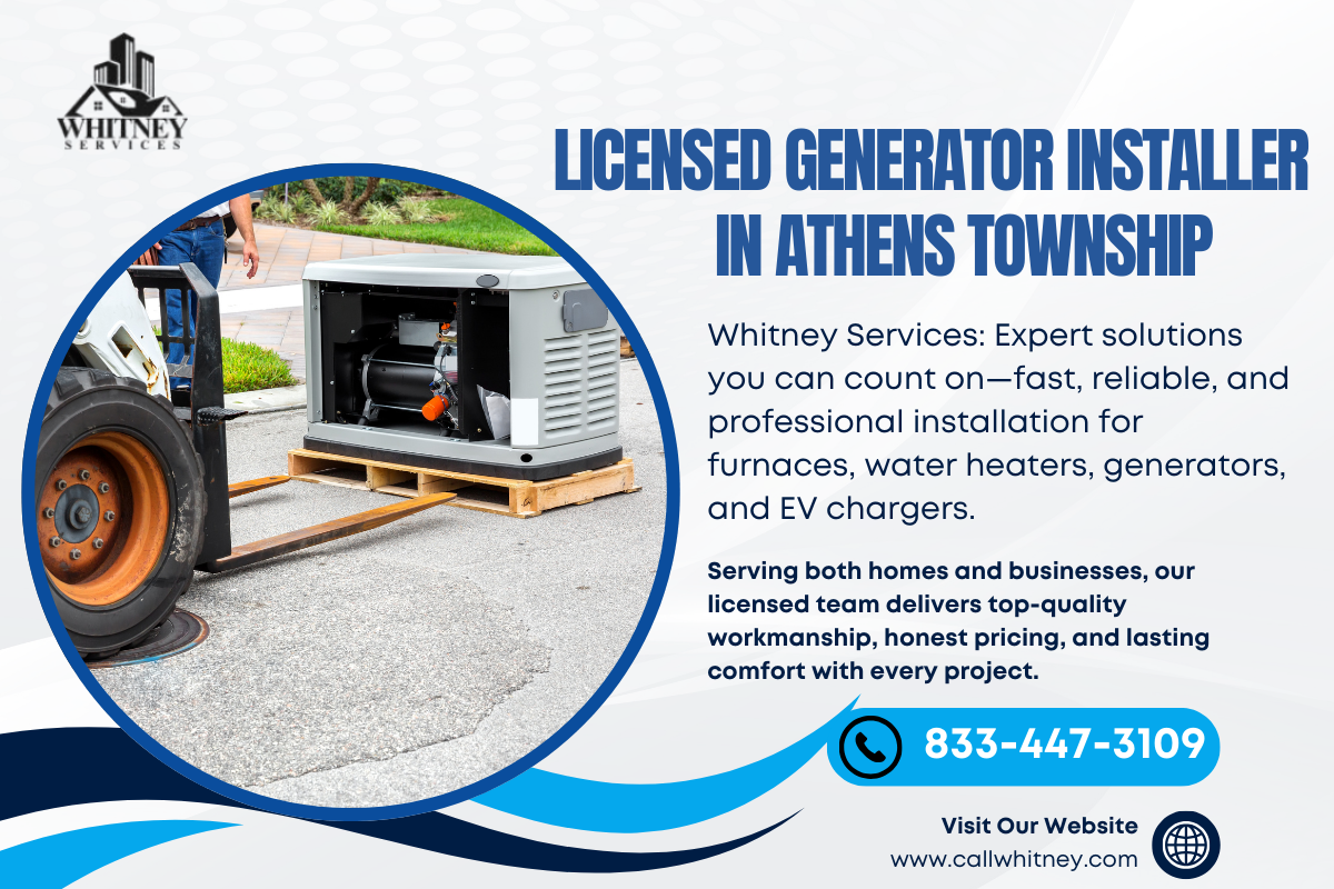 Licensed Generator Installer In Athens Township