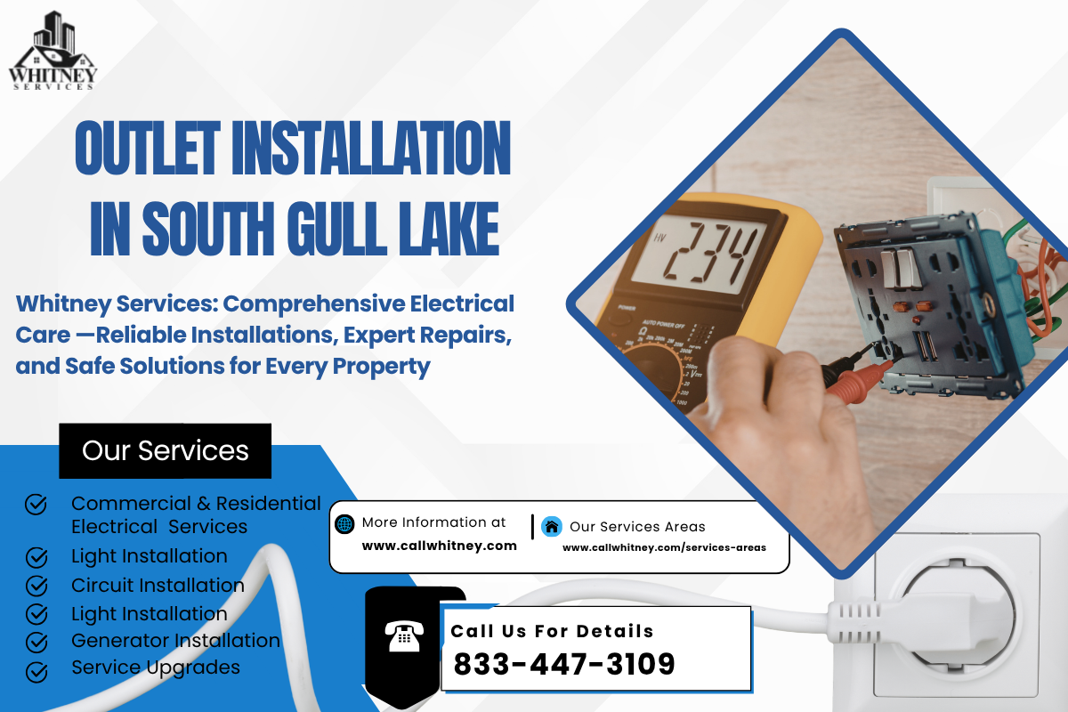 Outlet Installation In South Gull Lake