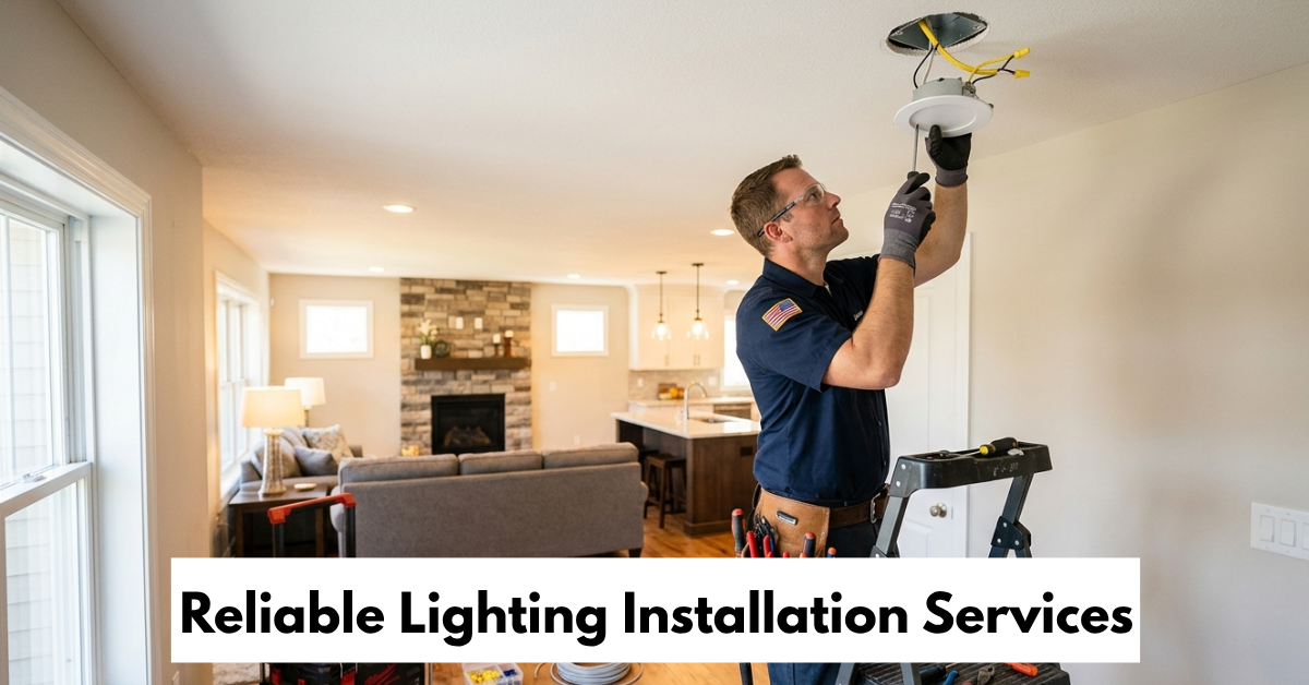 Reliable Lighting Installation Services