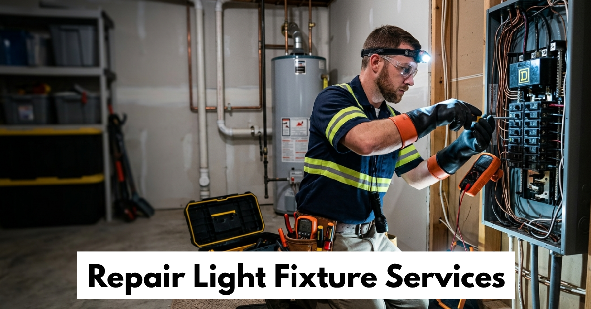 Repair Light Fixture Services
