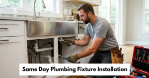 Same Day Plumbing Fixture Installation
