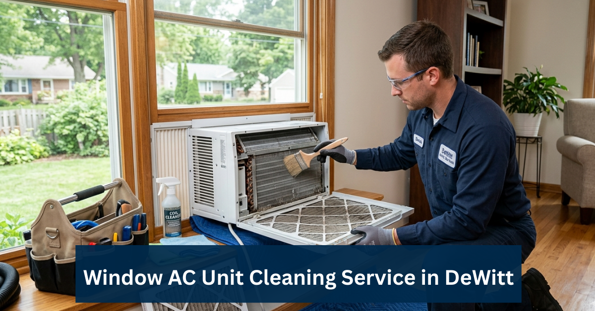 Window Ac Unit Cleaning Service In Dewitt