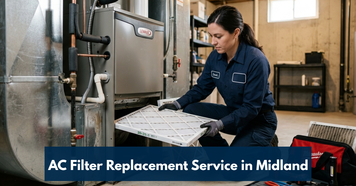 Ac Filter Replacement Service In Midland