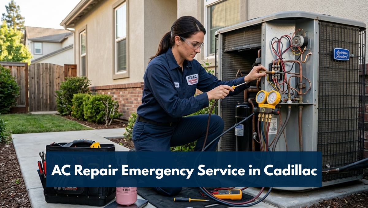 Ac Repair Emergency Service In Cadillac