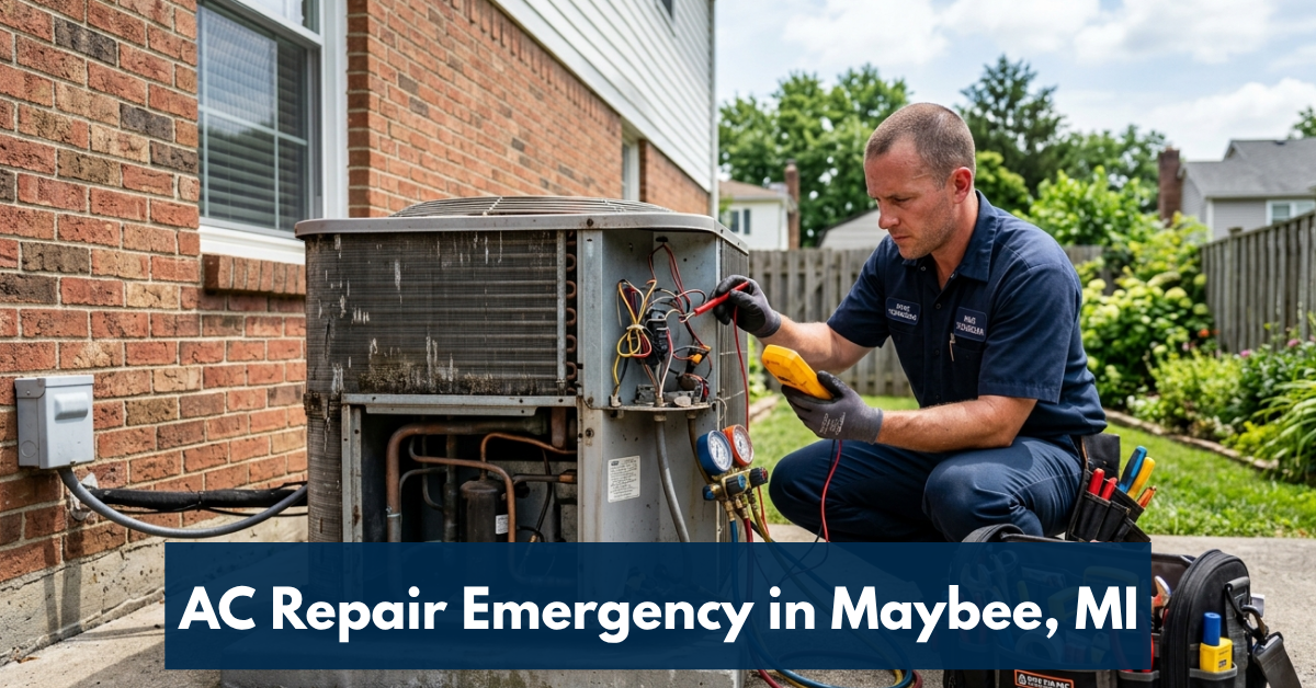 Ac Repair Emergency In Maybee, Mi
