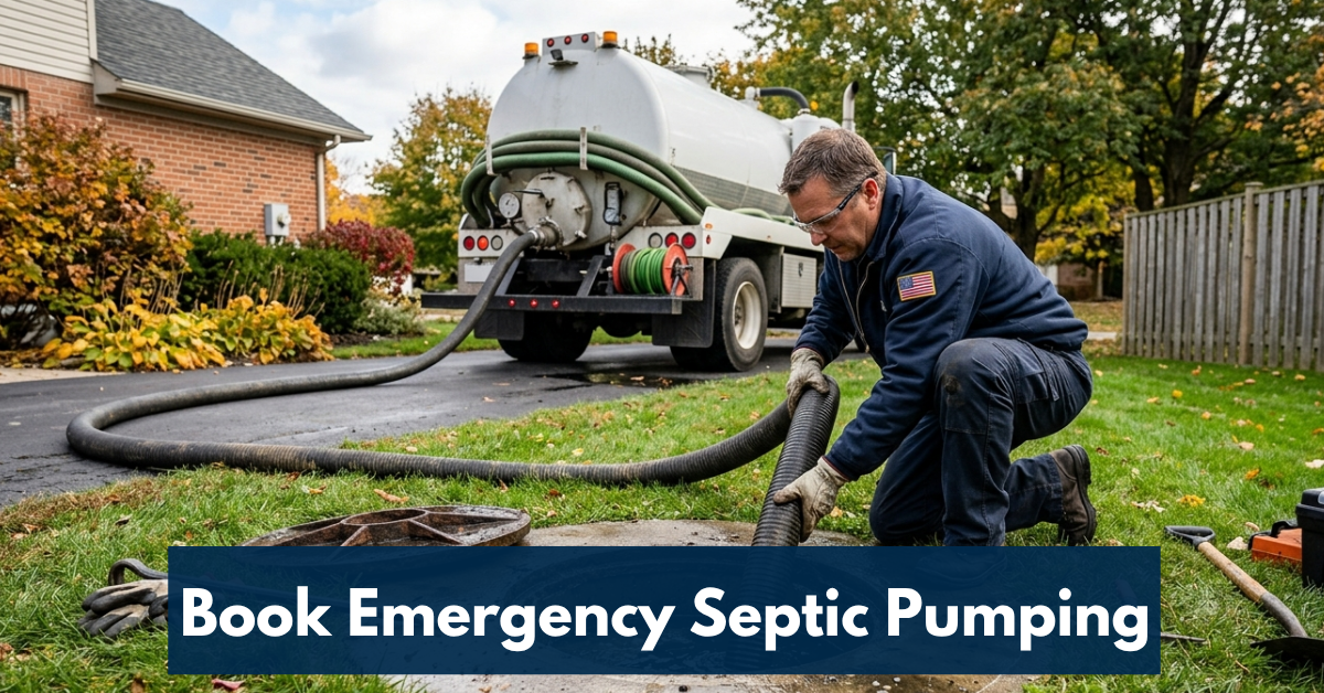 Book Emergency Septic Pumping
